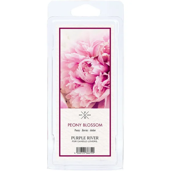 Cera profumata di soia - Peony Blossom Purple River 50 g