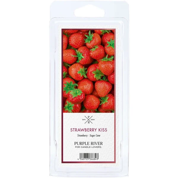 Cera profumata di soia - Strawberry Kiss Purple River 50 g