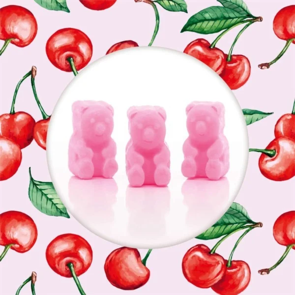 Cera si scioglie soia Ted Friends 50 g - Superfruit Cherry