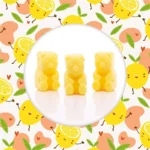 Cera si scioglie soia Ted Friends 50 g - Peachy Citron