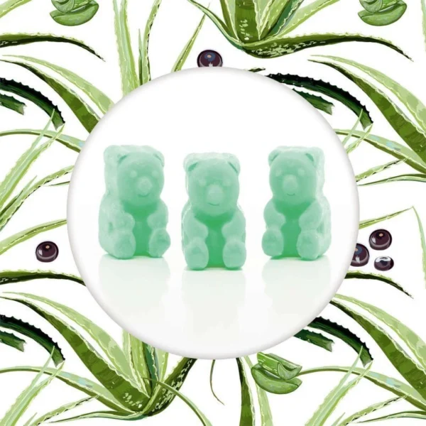 Cera si scioglie soia Ted Friends 50 g - Acai Palm Aloe