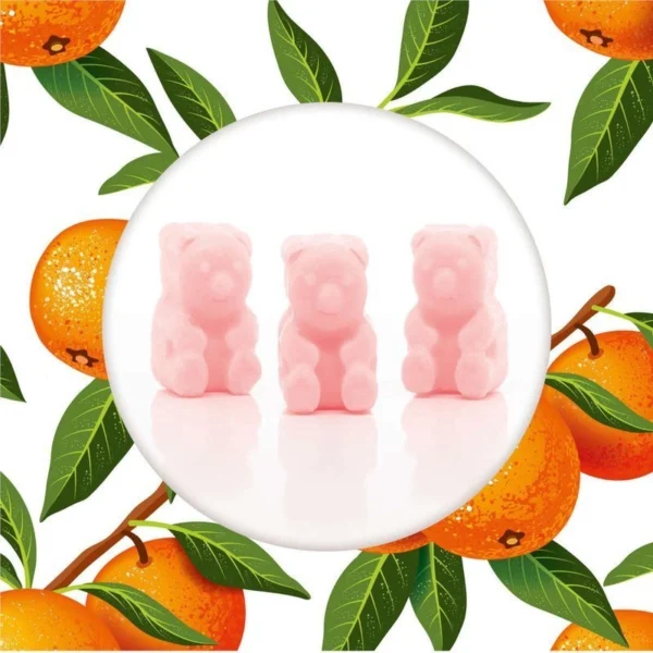 Cera si scioglie soia Ted Friends 50 g - Sunkissed Clementine