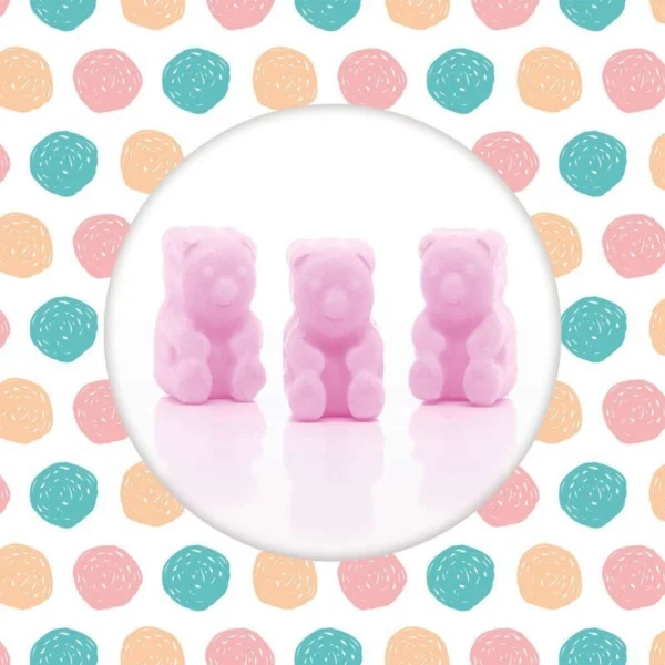 Cera si scioglie soia Ted Friends 50 g - Life Is Beautiful