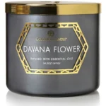 Candela profumata soia 3 stoppini Colonial Candle 411 g - Davana Flower